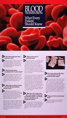 Receiving a blood transfusion: what every patient should know