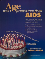 Age won't protect you from AIDS