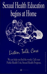Sexual health education begins at home listen, talk, care