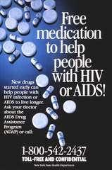 Free medication to help people with HIV or AIDS!