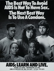 The best way to avoid AIDS is not to have sex, the next best way is to use a condom