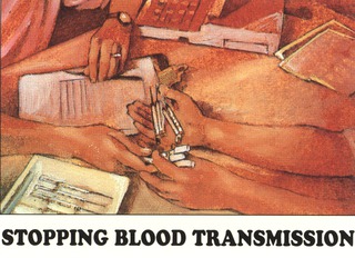 Stopping blood transmission: needle exchange programs, help stop HIV transmission