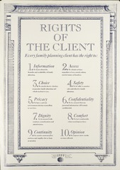 Rights of the client