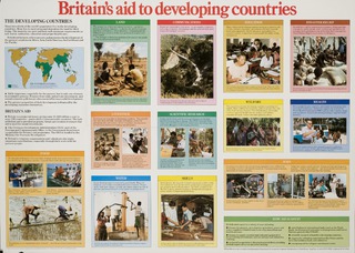 Britains's aid to developing countries