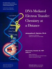 DNA-medicated electron transfer: chemistry at a distance