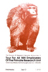Tour for all NIH employees of the primate research unit