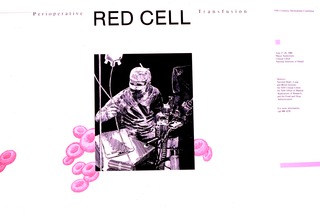 Perioperative red cell transfusion: NIH consensus development conference, June 27-29, 1988, Masur Auditorium, Clinical Center, National Institutes of Health