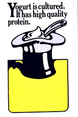 Yogurt is cultured: it has high quality protein