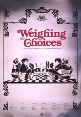 Weighing the choices