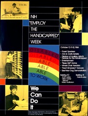 NIH "Employ the Handicapped" Week: we can do it