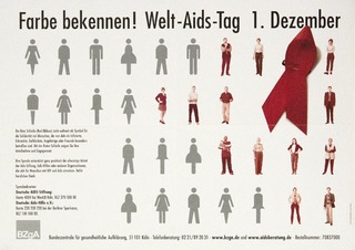 Farbe bekennen!: Welt-Aids-Tag, 1. Dezember
