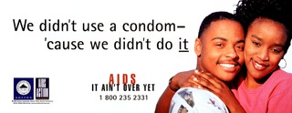 We didnt use a condom- cause we didnt do it