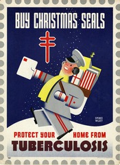 Buy Christmas seals: protect your home from tuberculosis