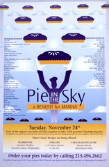 Pie in the sky: a benefit for MANNA