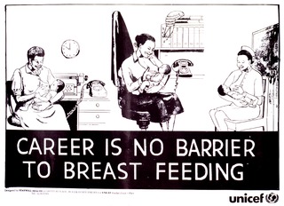 Career is no barrier to breast feeding