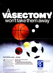 A vasectomy won't take them away
