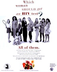 Which woman should get an HIV test?