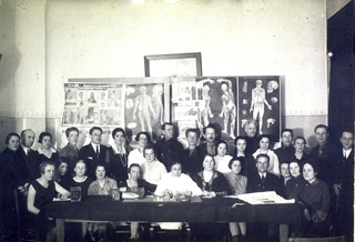 [Russian medical school students, 1920's]