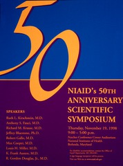 NIAID's 50th anniversary scientific symposium