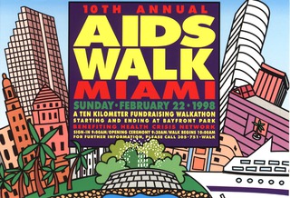 10th annual AIDS walk Miami