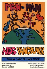 Man to man.  AIDS Vancouver