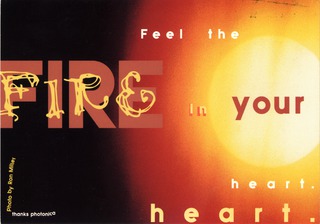 Feel the fire in your heart