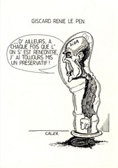 Giscard renie le pen