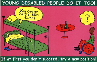 Young disabled people do it too!
