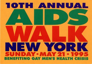 10th annual AIDS walk New York