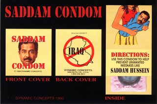 Saddam condom