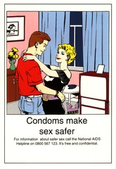 Condoms make sex safer
