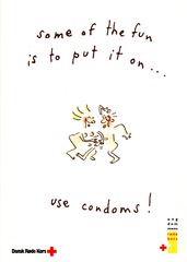 Some of the fun is to put it onuse condoms!
