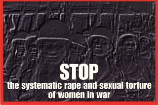 Stop the systematic rape and sexual torture of women in war