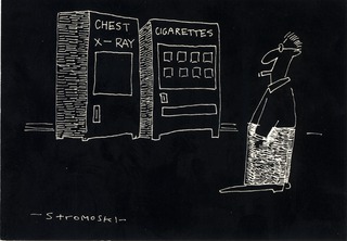 Chest x-ray. Cigarettes