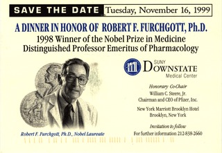 A dinner in honor of Robert F. Furchgott, Ph.D