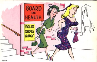 Board of health polio shots today