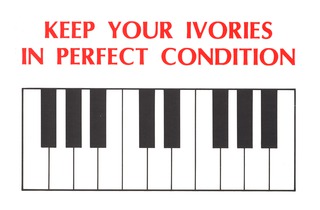 Keep your ivories in perfect condition