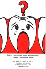 Sorry you missed your appointment!