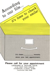 According to our file its time to check your smile!