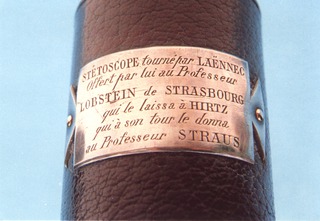 Stetoscope tournepar Laennec