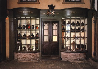 The castle museum, York: the apothecary in Kirkgate
