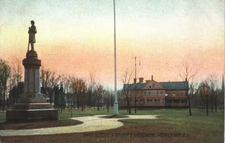 Thrall Hospital & Soldiers Monument, Middletown, N.Y