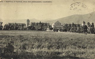 Hospital at Patton, near San Bernardino, California