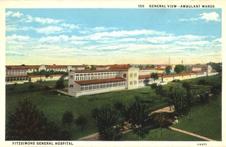 General view  ambulant wards, Fitzsimons General Hospital