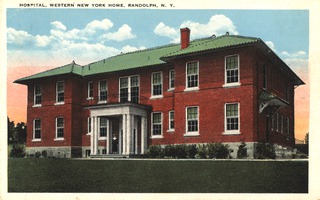 Hospital, Western New York home, Randolph, N.Y