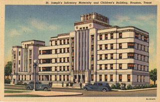 St. Josephs Infirmary Maternity and Childrens Building, Houston, Texas