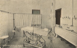Operating Room, St. Marys Hospital. Rochester, Minn