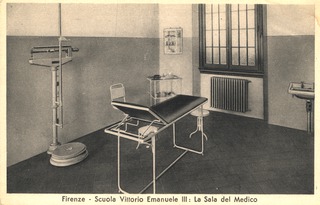 Firenze  Scuola Vittorio Emanuele III: La sala del medico