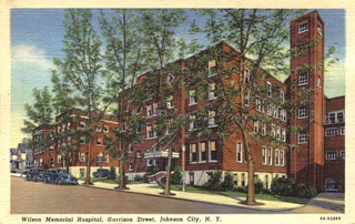 Wilson Memorial Hospital, Harrison Street, Johnson City, N.Y