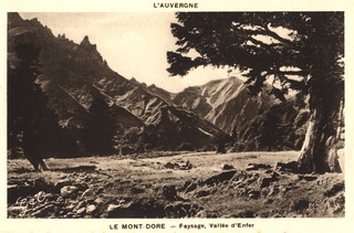 Le Mont-Dore  Faysage, Valee dEnfer